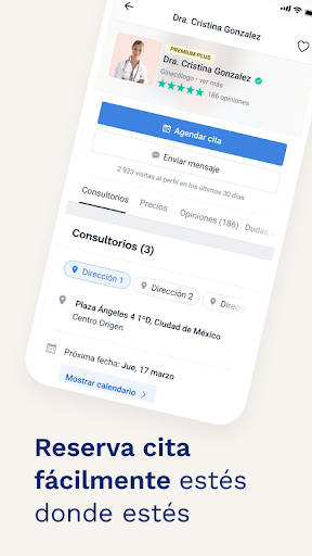 Doctoralia: pide citas médicas screenshot 5