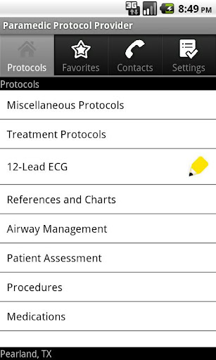 Paramedic Protocol Provider screenshot 1