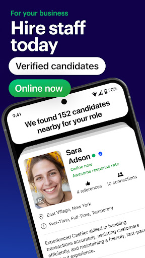 JOB TODAY: Hire & Find Jobs screenshot 1