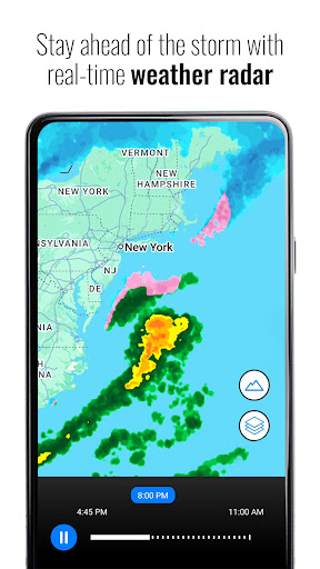 Transparent clock weather Pro screenshot 1