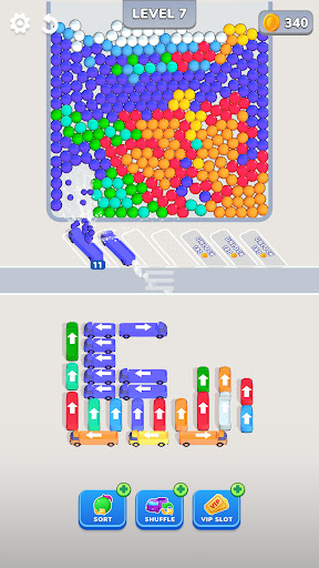 Bubble Bus: Parking Jam Puzzle screenshot 11
