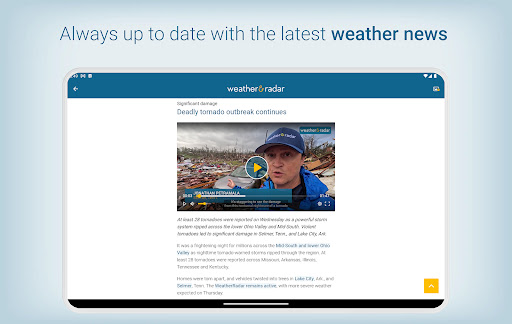 Weather & Radar Forecast screenshot 20