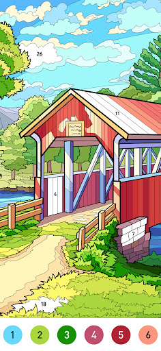 Country Farm Coloring Book screenshot 2