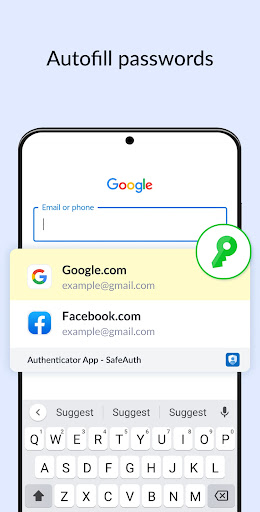 Authenticator App - SafeAuth screenshot 1