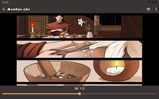 Comic Book Reader (cbz/cbr) screenshot 16