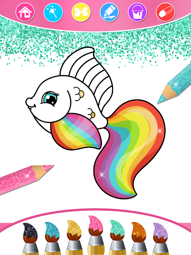 Princess Coloring Book & Games screenshot 23
