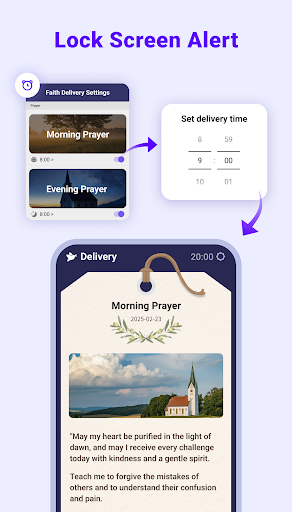 BitBible ENG -Lockscreen+Alarm screenshot 4