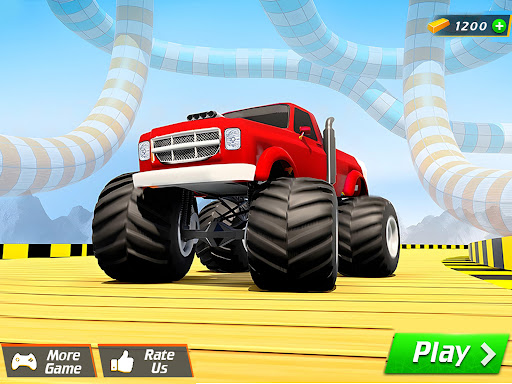 Mega Ramp Monster Truck Stunts screenshot 12