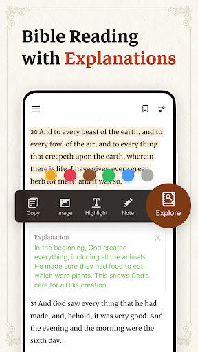 Bible Offline-KJV Holy Bible screenshot 1