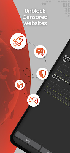 Psiphon VPN: Freedom Online screenshot 1