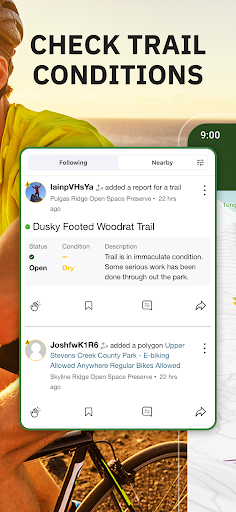Trailforks screenshot 1