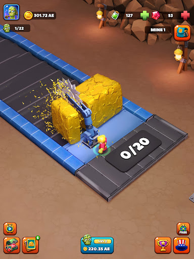 Idle Zombie Miner: Gold Tycoon screenshot 29