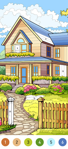 Country Farm Coloring Book screenshot 10