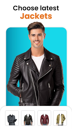 Smarty Men Jacket Photo Editor screenshot 5