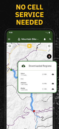 Trailforks screenshot 5