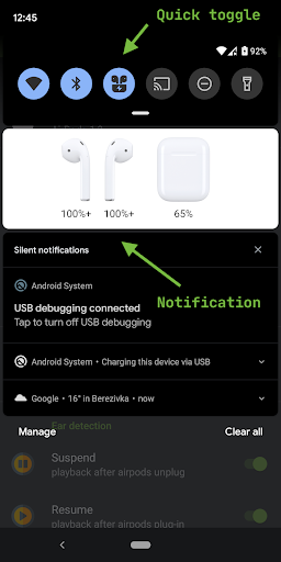AndroPods - Airpods on Android screenshot 3