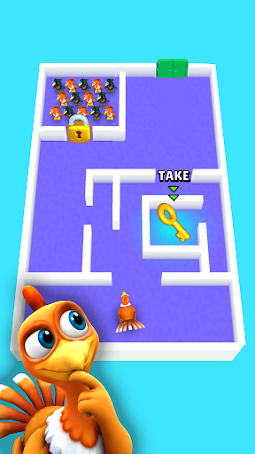 Turkey Escape: Farm Breakout! screenshot 2
