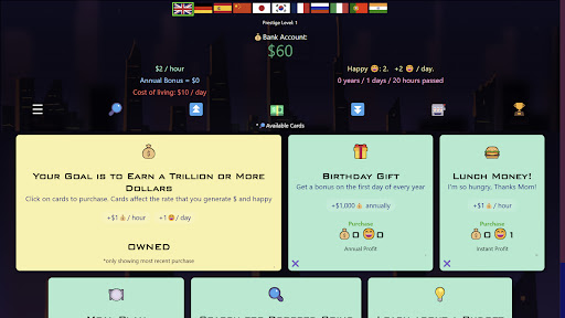 Idle Trillionaire: Money Game screenshot 1