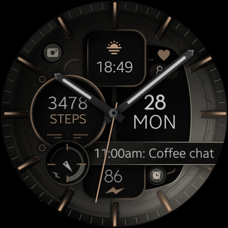Dream 132 bronze watch face screenshot 8