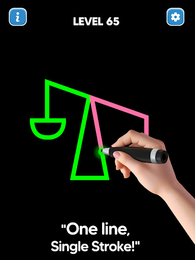 Line Drawing: No Lift Puzzle screenshot 15