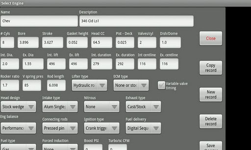 Virtual Dyno PRO screenshot 9