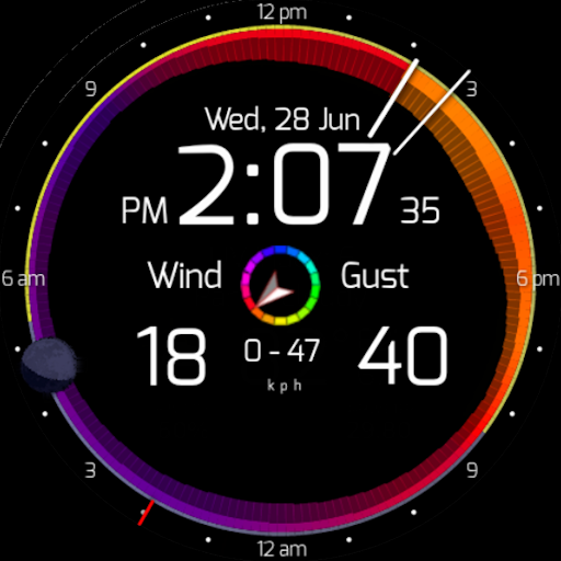 SkyHalo Weather for Wear OS screenshot 9