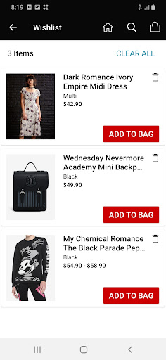 Hot Topic: Pop Culture Fashion screenshot 3