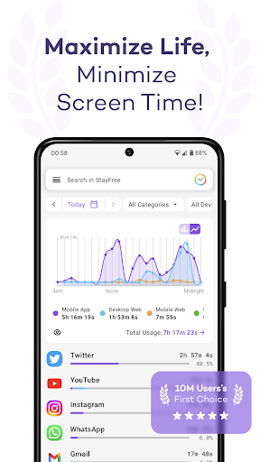 StayFree - Screen Time screenshot 5