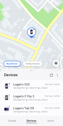 Samsung Find: Location Sharing screenshot 7