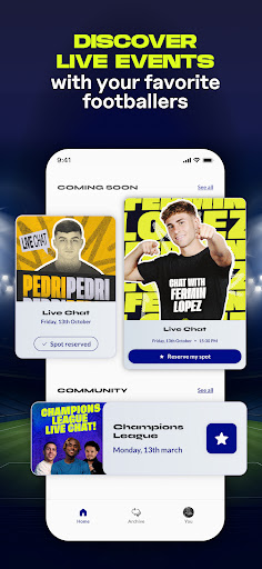 TR - Chat with Football Stars screenshot 11