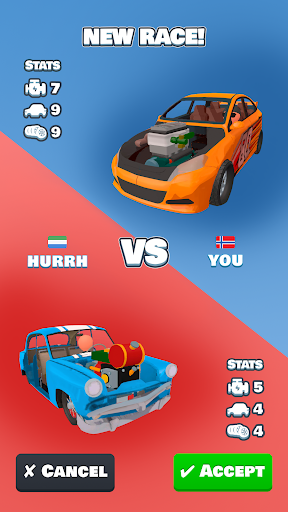 Idle Racer — Tap, Merge & Race screenshot 2