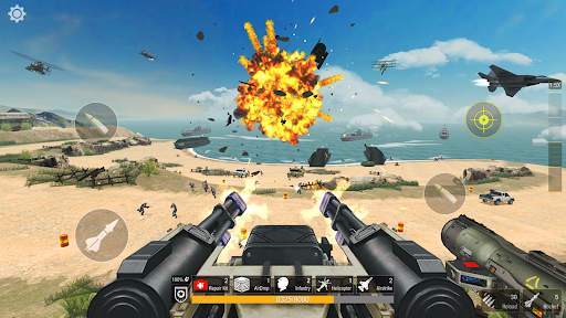 World War: Army Battle FPS 3D screenshot 10