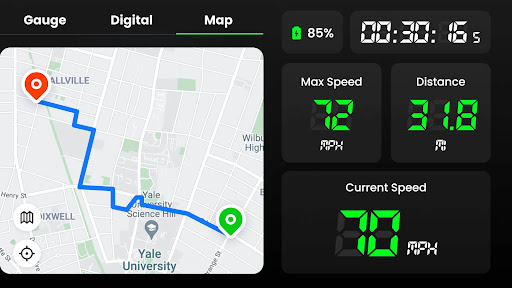 Speedometer: GPS Speedometer screenshot 1