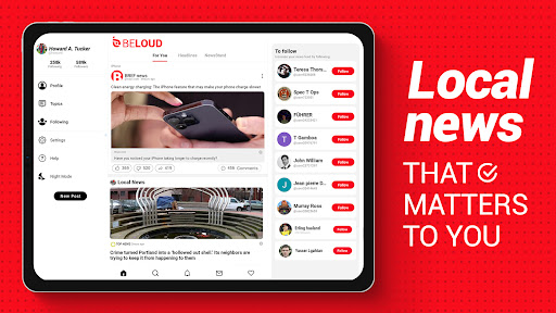 Beloud: News & Free Speech screenshot 7