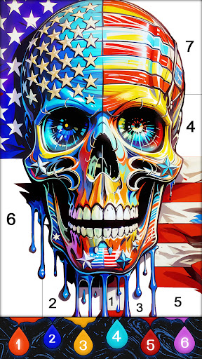 Fluid Art:Color By Number screenshot 15