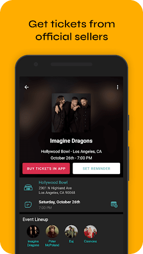 Bandsintown Concerts screenshot 11