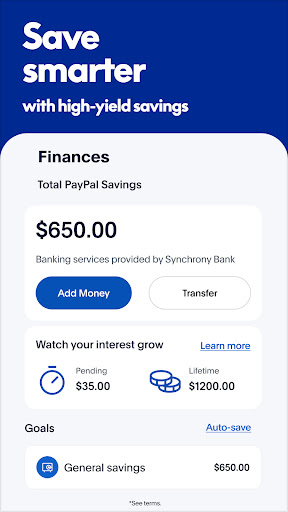 PayPal - Pay, Send, Save screenshot 4
