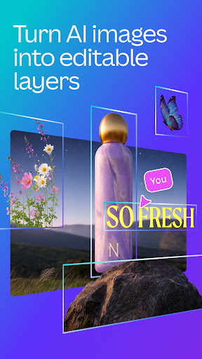 Canva: AI Photo & Video Editor screenshot 1