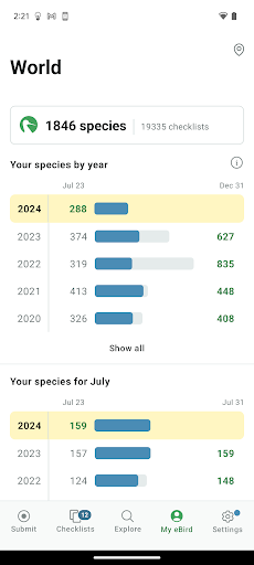 eBird by Cornell Lab screenshot 1
