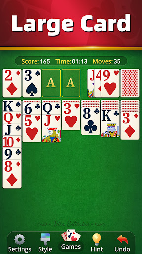Vita Solitaire for Seniors screenshot 4