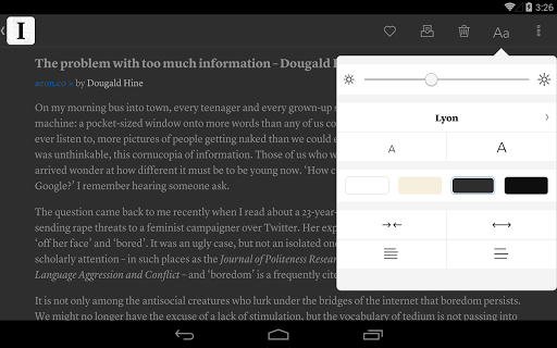 Instapaper screenshot 11