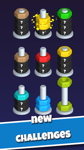 Nut Sort-Color Puzzle Game screenshot 9