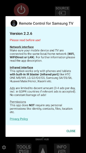 TV (Samsung) Remote Control screenshot 5
