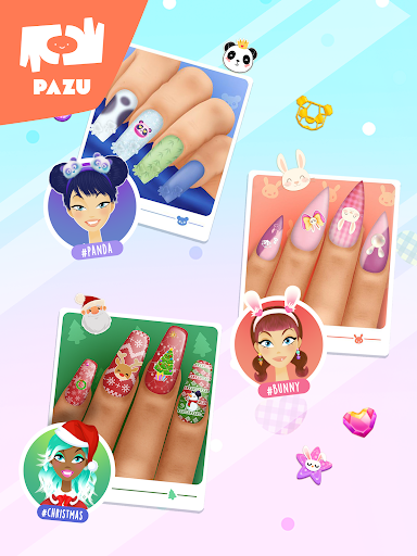 Girls Nail Salon - Kids Games screenshot 12