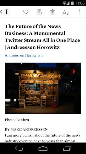 Instapaper screenshot 7