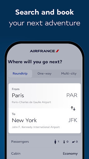 Air France - Book a flight screenshot 5