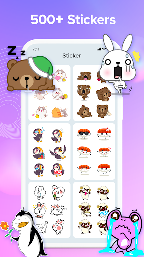 Messenger - Color SMS screenshot 18