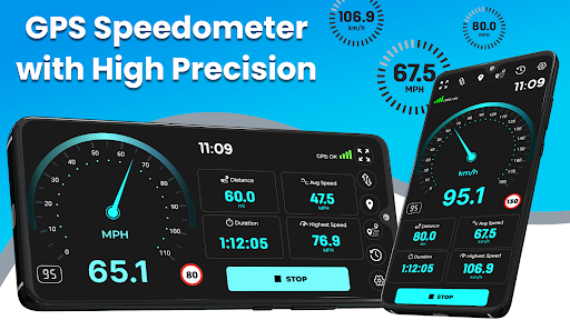 GPS Speedometer Odometer & HUD screenshot 28
