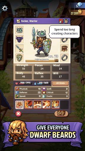 Knights of Pen and Paper 3 RPG screenshot 2