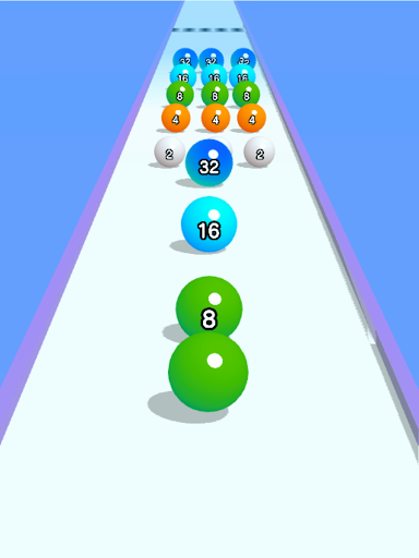 Ball Run 2048: merge number screenshot 3